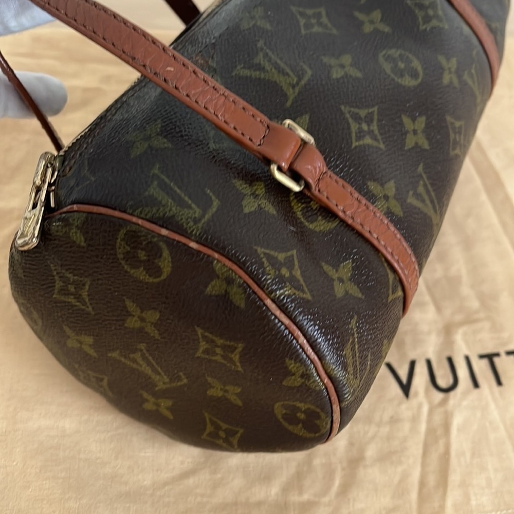 Louis Vuitton Monogram Papillon 25 Old Style Vintage Authentic - Picture 10 of 16
